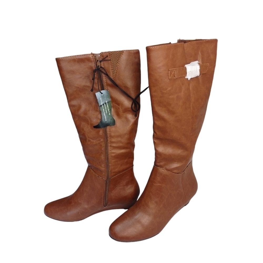 Arizona Jean Co Women's Brown Boots Size 7.5 NWT - Picture 2 of 12